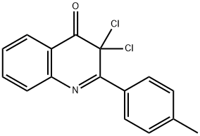 146774-85-8 4(3H)-Quinolinone,  3,3-dichloro-2-(4-methylphenyl)-