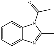 1-ACETYL-2-METHYLBENZIMIDAZOLE Struktur