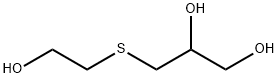 3-[(2-hydroxyethyl)thio]propane-1,2-diol Struktur