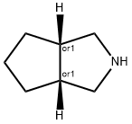 cis-7-Azabicyclo[3.3.0]octane Struktur