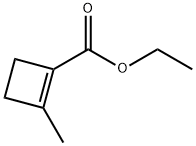 1-Cyclobutene-1-carboxylicacid,2-methyl-,ethylester(9CI) Structure