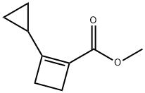 1-사이클로부텐-1-카복실산,2-사이클로프로필-,메틸에스테르(9CI)
