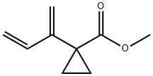 Cyclopropanecarboxylic acid, 1-(1-methylene-2-propenyl)-, methyl ester (9CI)|