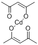 カドミウム(Ⅱ)アセチルアセトネート 化学構造式