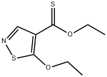 4-Isothiazolecarbothioicacid,5-ethoxy-,O-ethylester(9CI) 化学構造式