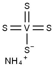 AMMONIUM TETRATHIOVANADATE (V), 99 Struktur