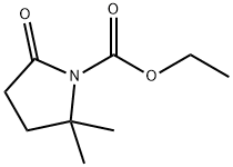 1-Pyrrolidinecarboxylic  acid,  2,2-dimethyl-5-oxo-,  ethyl  ester|