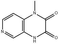 Pyrido[3,4-b]pyrazine-2,3-dione, 1,4-dihydro-1-methyl- (9CI), 146950-62-1, 结构式