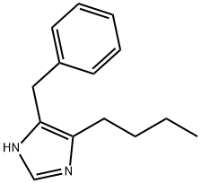 5-BENZYL-4-BUTYLIMIDAZOLE,146953-87-9,结构式