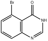 5-ブロモ-4(3H)-キナゾリノン 化学構造式