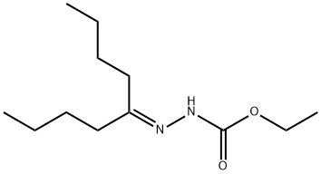 3-(1-Butylpentylidene)carbazic acid ethyl ester 结构式