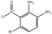 4-溴-3-硝基-1,2-苯二胺, 147021-89-4, 结构式