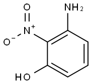 3-amino-2-nitro-phenol Struktur
