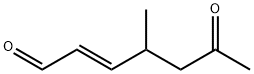 2-Heptenal, 4-methyl-6-oxo-, (E)- (9CI) Structure