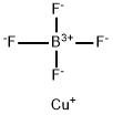 COPPER(I)FLUOBORATE Structure