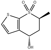 (4S,6S)-5,6-Dihydro-4-hydroxy-6-Methylthieno[2,3-b]thiopyran-7,7-dioxide