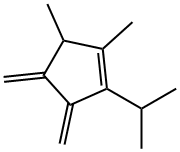 Cyclopentene, 1,5-dimethyl-3,4-bis(methylene)-2-(1-methylethyl)- (9CI) Structure