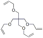 3,3'-[[2,2-bis[(allyloxy)methyl]-1,3-propanediyl]bis(oxy)]dipropene Struktur