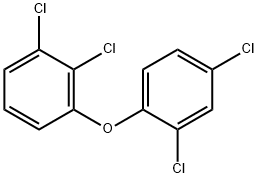 2,2',3,4'-テトラクロロ-[1,1'-オキシビスベンゼン] 化学構造式