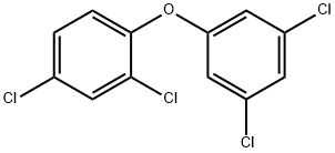 2,3',4,5'-テトラクロロ-[1,1'-オキシビスベンゼン] 化学構造式