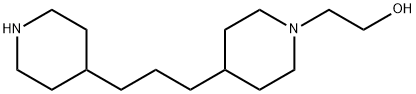 1-[N-(2-ヒドロキシエチル)-4'-ピペリジル]-3-(4'-ピペリジル)プロパン 化学構造式