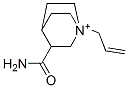 3-carbamyl-N-allylquinuclidinium,147137-16-4,结构式