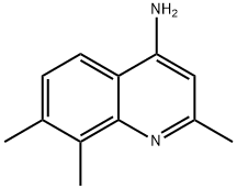 4-AMINO-2,7,8-TRIMETHYLQUINOLINE,147147-70-4,结构式