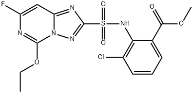 CLORANSULAM-METHYL Struktur