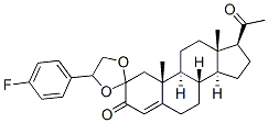 (1'-(4-플루오로페닐)(에틸렌디옥시))프레그인-4-엔-3,20-디온