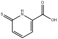 6-Mercaptopyridine-2-carboxylic acid Structure