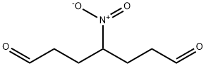 Heptanedial, 4-nitro- Structure