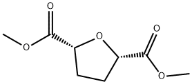 dimethyltetrahydrofuran-2,5-dicarboxylate Struktur