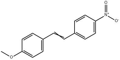 4-甲氧基-4'-硝基芪,1472-68-0,结构式