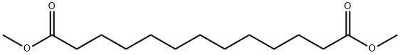トリデカン二酸ジメチル 化学構造式