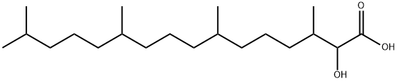 2-羟基植烷酸,14721-68-7,结构式