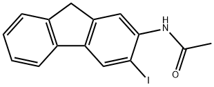 N-(3-Iodo-9H-fluoren-2-yl)acetamide Structure
