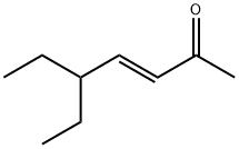 3-Hepten-2-one, 5-ethyl-, (3E)- (9CI),147224-13-3,结构式