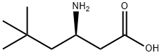 (R)-3-氨基-5,5-二甲基己酸,147228-35-1,结构式