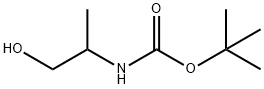 N-BOC-D/L-ALANINOL 化学構造式