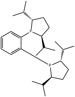 (-)-1,2-双((2S,5S)-2,5-二异丙基磷)苯,147253-69-8,结构式
