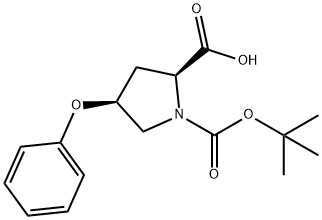 (2S,4S)-1-(TERT-BUTOXYCARBONYL)-4-PHENOXY-2-PYRROLIDINECARBOXYLIC ACID price.