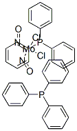 DICHLORODINITROSYLBIS(TRIPHENYLPHOSPHINE)MOLYBDENUM,14730-11-1,结构式