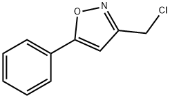 3-(CHLOROMETHYL)-5-PHENYLISOXAZOLE Structure