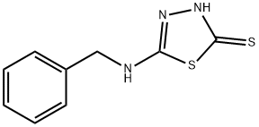 5-BENZYLAMINO-[1,3,4]THIADIAZOLE-2-THIOL Struktur