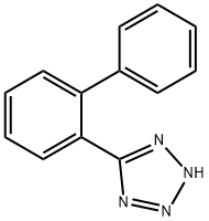 5-联苯-2-基-2H-四唑 结构式