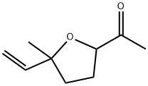 Ethanone, 1-(5-ethenyltetrahydro-5-methyl-2-furanyl)- (9CI) 结构式