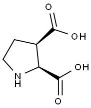 2,3-Pyrrolidinedicarboxylicacid,(2S,3R)-(9CI) 化学構造式