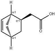 (1S,2S,4S)-BICYCLO[2.2.1]HEPT-5-EN-2-YLACETIC ACID 结构式