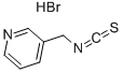 3-PICOLYL ISOTHIOCYANATE HYDROBROMIDE Structure