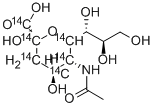 CMP SIALIC ACID, [SIALIC-6-14C] Structure